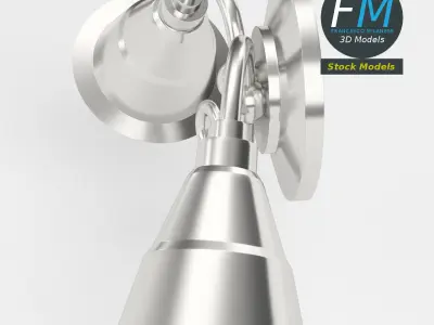 Wall light 4 3D model