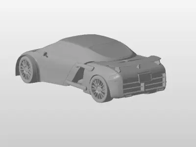 RACING CAR MODEL 3D model