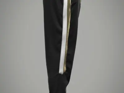 Men Jogger With Pocket Detail 3D model