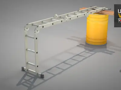 Construction - Multifunctional Ladder 3D model