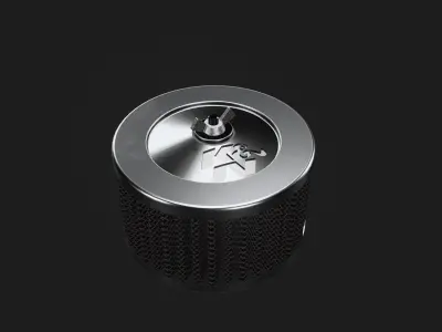 Air filter set x5 pieces 3D print model