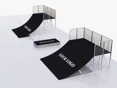 skateboarding park 3D model