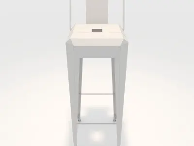 Bar Stool 10 3D model