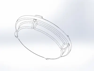 qashqai j10 headlight cover  14735300 13614557405 3D print model