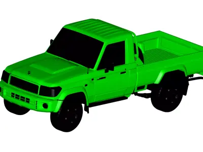 Toyota Land Cruiser 2005 3D model