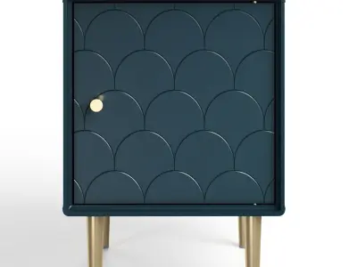 La Redoute Interieurs Bedside Tables Set 2 3D model