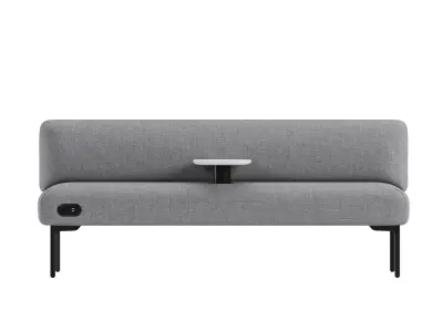 Haworth Cabana Two Seat Sofa S9CB-0 3D model