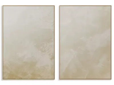 Abstract Painting Frame set 3D model 315