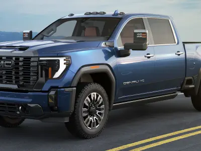 Pick-up Sierra Denali 2500HD Ultimate  2024 3D model