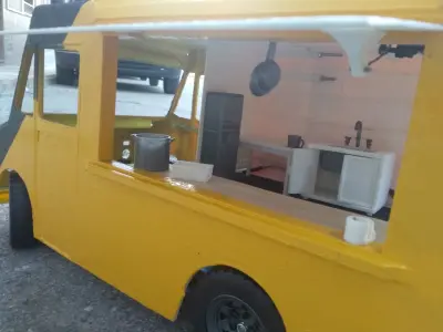 RC fast food drift rally trail crawler truck 3D print model