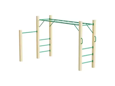 AMAZON 3M MONKEY BAR SET 3D model