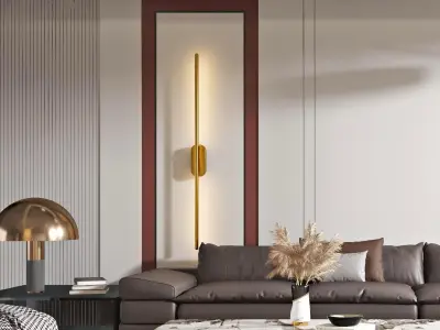 room Modern living 3D model