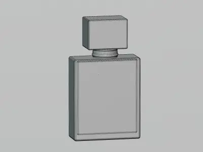 Perfume bottle Low-poly 3D model