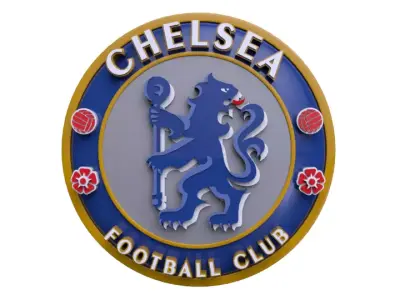 Chelsea logo 3D model 3D model