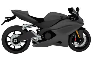 sports motorcycle 3D model