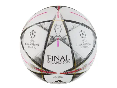 Set Of Adidas Finale Balls 3D model