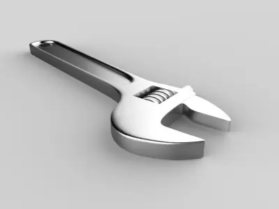 Wrench 3D model 10