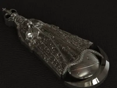 Virgin Mary 3D print model