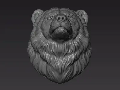 Wolverine head 3D print model