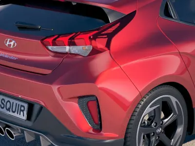 Hyundai Veloster 2019 3D model