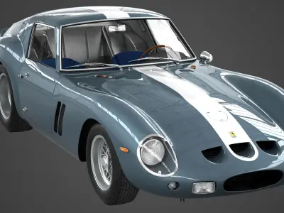 Ferrari 250 GTO - 3387GT - Complete 3D model