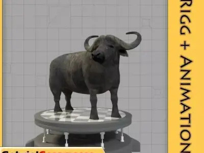 Buffalo 3D model