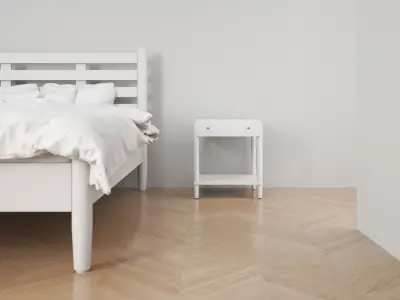 Nightstand Cottage 3D model