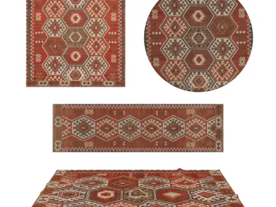 Rugs No 919 Low-poly 3D model