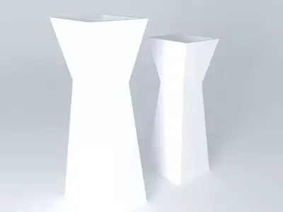 vase, glass Free 3D model