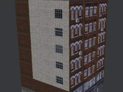 classic building Low-poly 3D model purchase