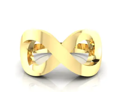 Ring M49 The luxury female ring wedding 3D print model
