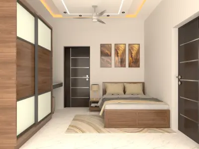 bed room  Free 3D model