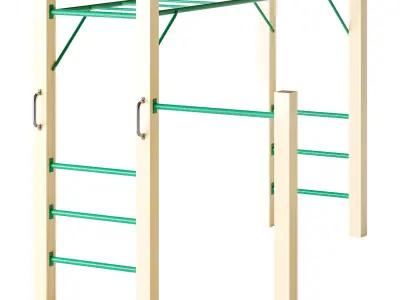 AMAZON 3M MONKEY BAR SET 3D model