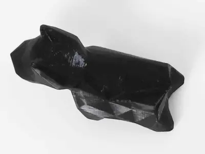 A Lowpoly Dog for decoration 3D print model