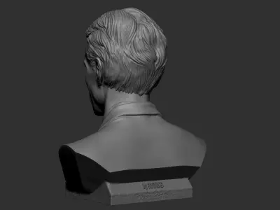 Nikola Tesla 3D print model