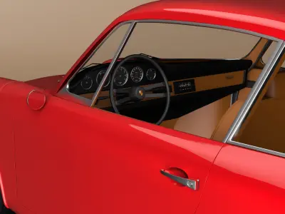 Porsche 911 1969 3D model