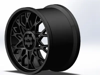INNOVATIVE CAR RIM 3D model