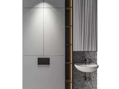 Luxury Bathroom 53 3D model