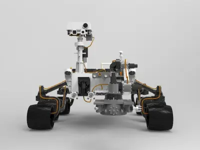 Curiosity Mars Rover 3D model