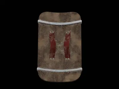 Ancient War Shield  Low-poly 3D model