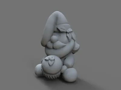 Santa Trinket Free 3D print model
