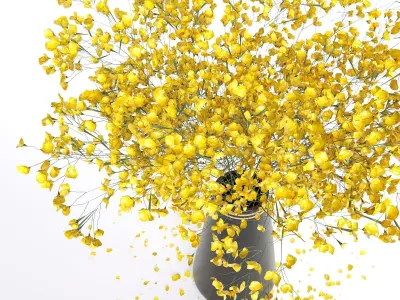 Bouquet for decoration 01 3D model