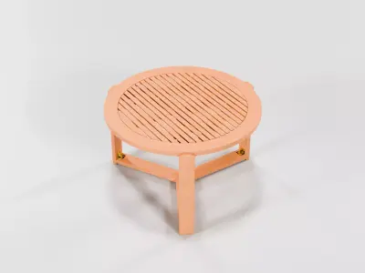 Table  Modern Furniture    Low Poly and  Game Ready Low-poly 3D model