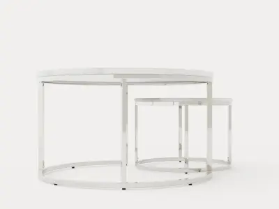 Carrie Satsbord Runt Low-poly 3D model