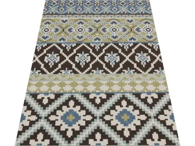 Rug Set 2162 3D model