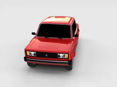 Lada Nova rev 3D model