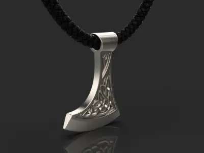 Axe pendant model 623 3D print model