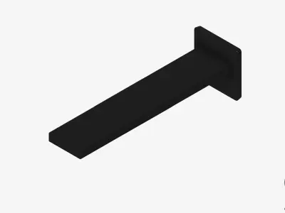 Wall Spout - Luxury - Style Low-poly 3D model