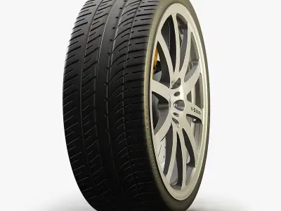 Sport Wheels 3D model
