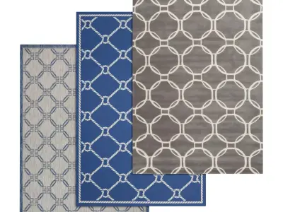 Rug Set 836 3D model